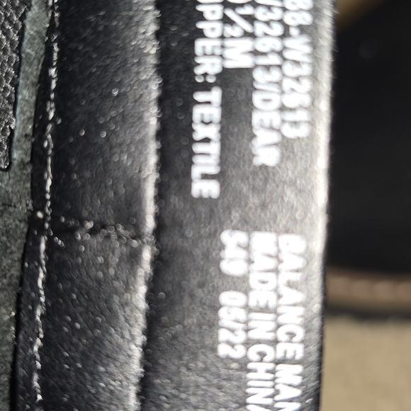 Black Microsuede Ankle Boots - Picture 6 of 6